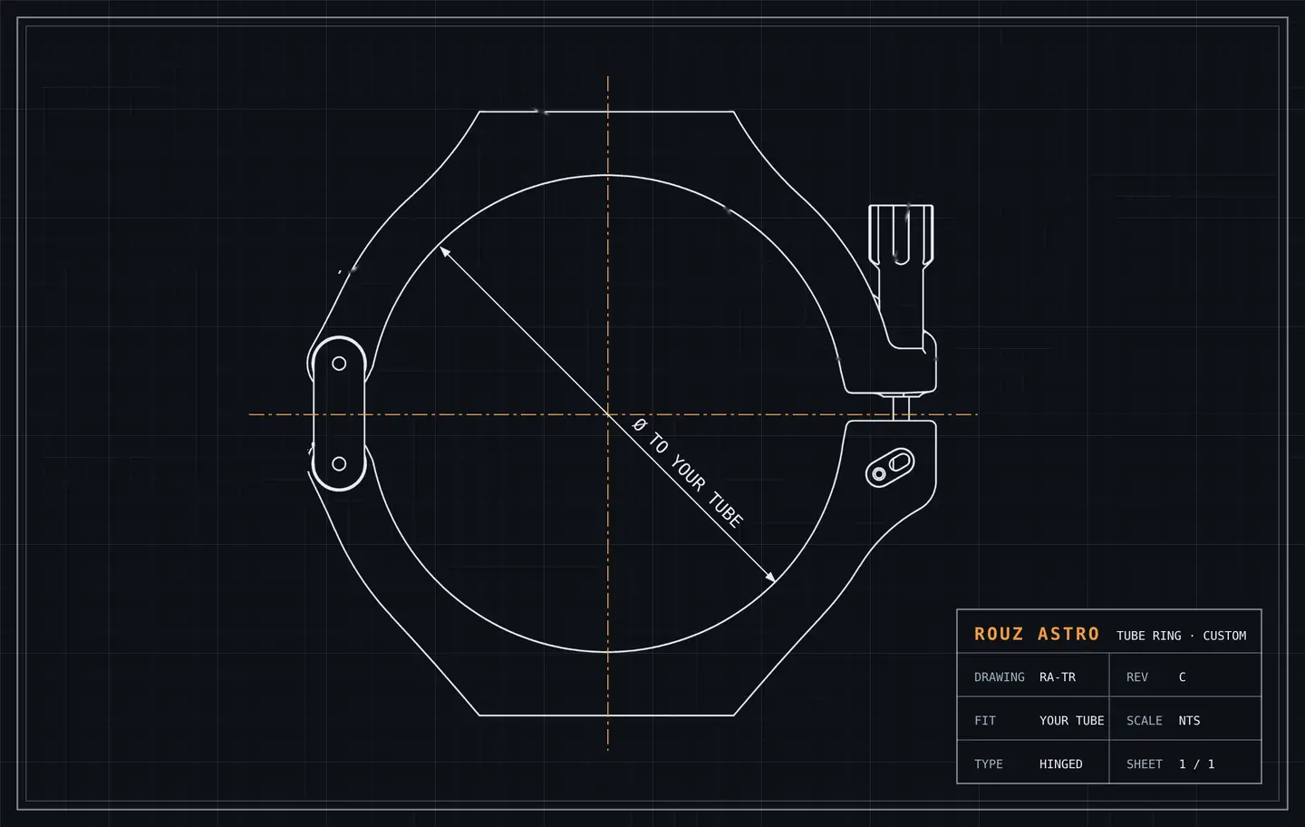 rouz ring drawing base